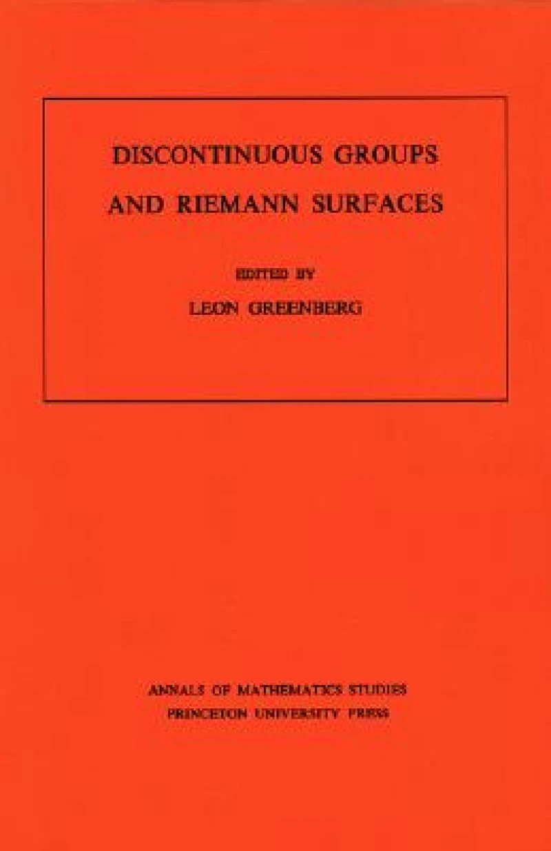 Discontinuous Groups and Riemann Surfaces