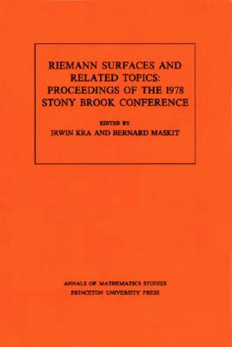 Riemann Surfaces and Related Topics