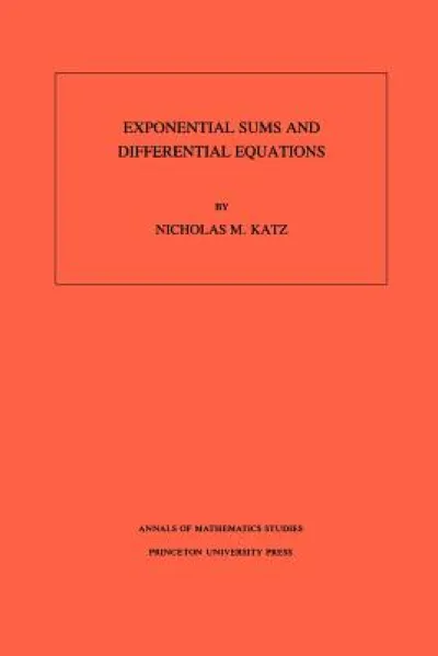 Exponential Sums and Differential Equations