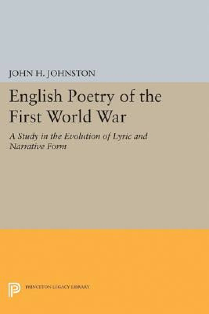 English Poetry of the First World War