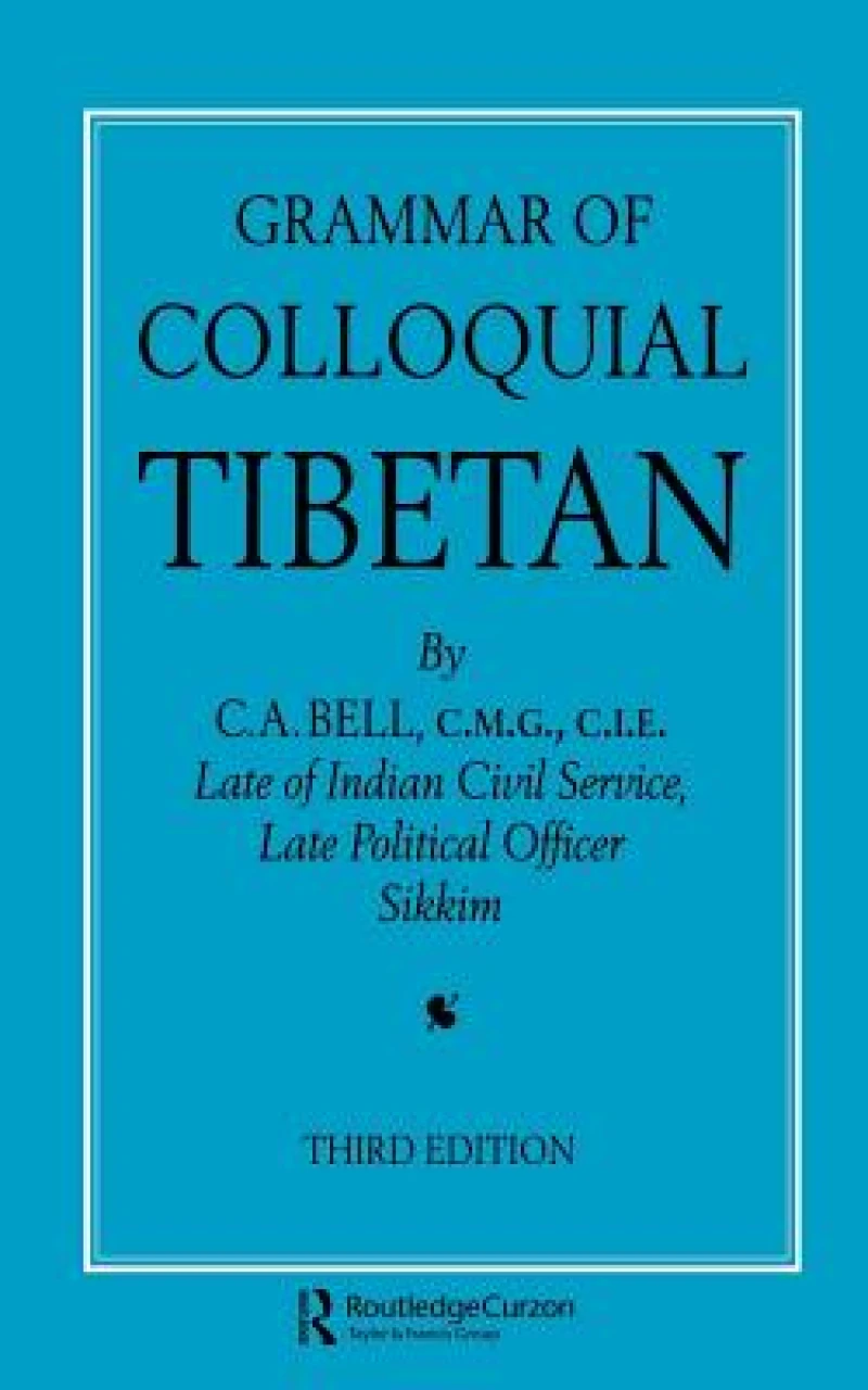 Grammar of Colloquial Tibetan