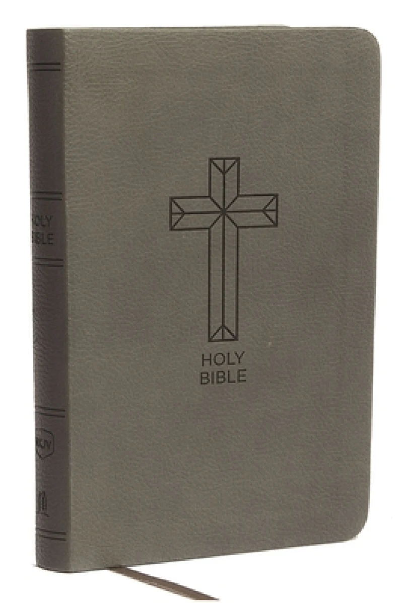 NKJV, Thinline Bible, Compact, Leathersoft, Black, Red Letter, Comfort Print
