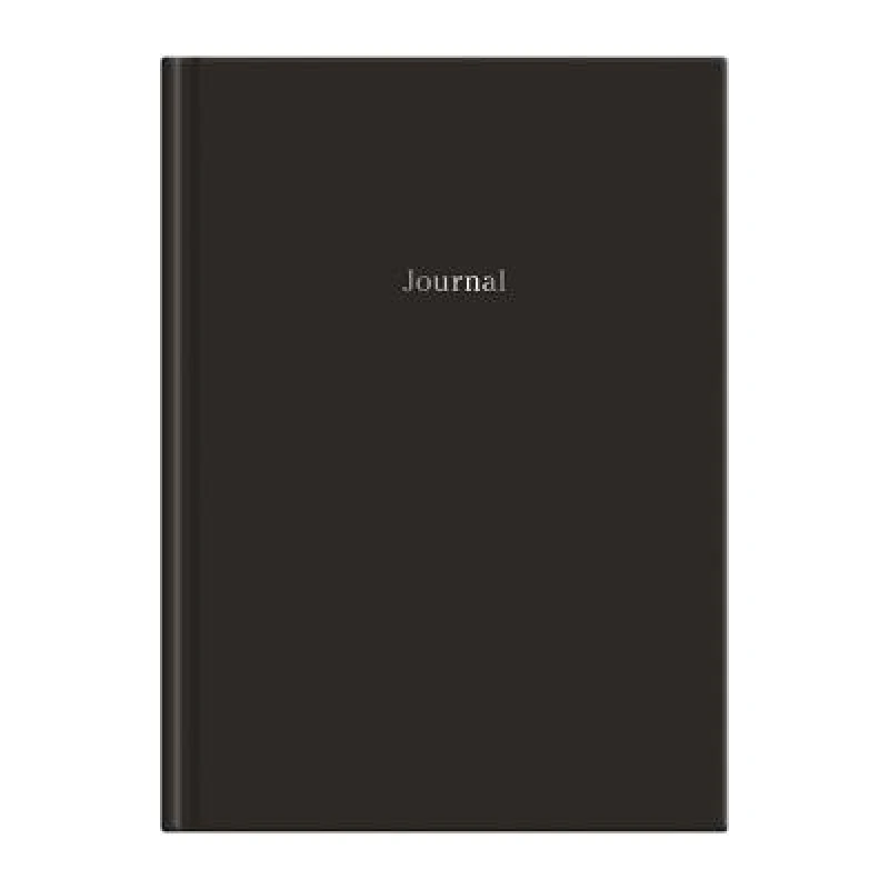 Black Hardcover Journal 6 X 8.5"