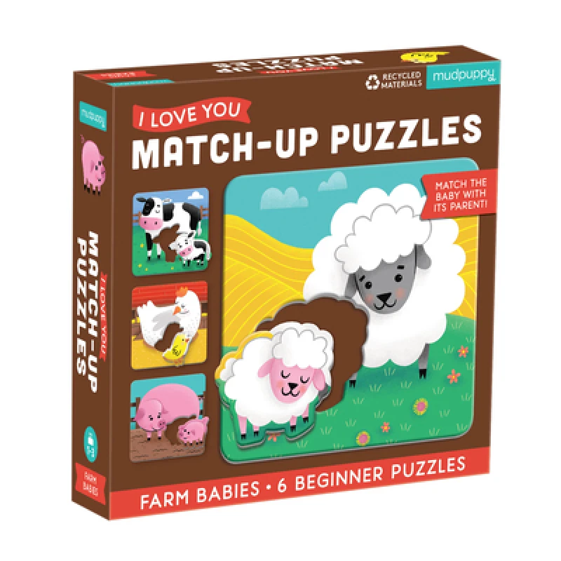 Puz Love Match Farm Animals
