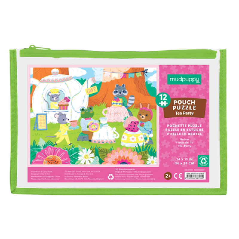 Tea Party 12 Piece Pouch Puzzle