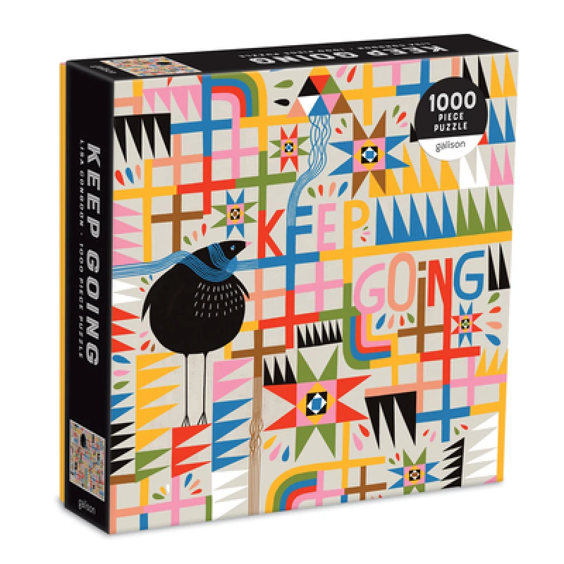 Keep Going 1000 Piece Puzzle in Square Box