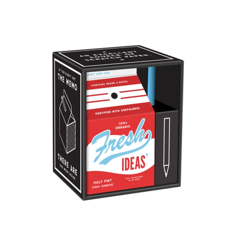Fresh Ideas Milk Carton Note Set