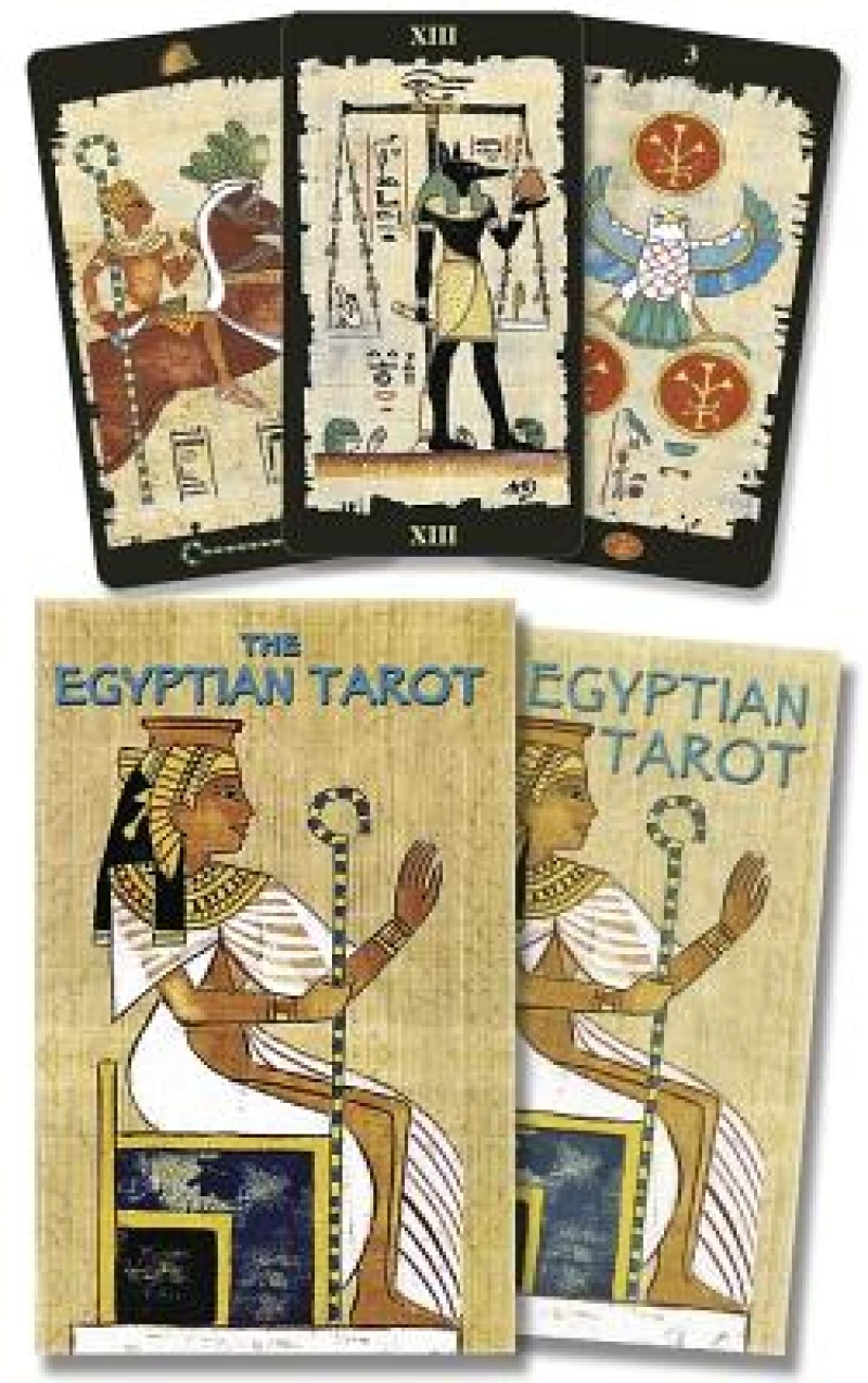 Egyptian Tarot and Book Set