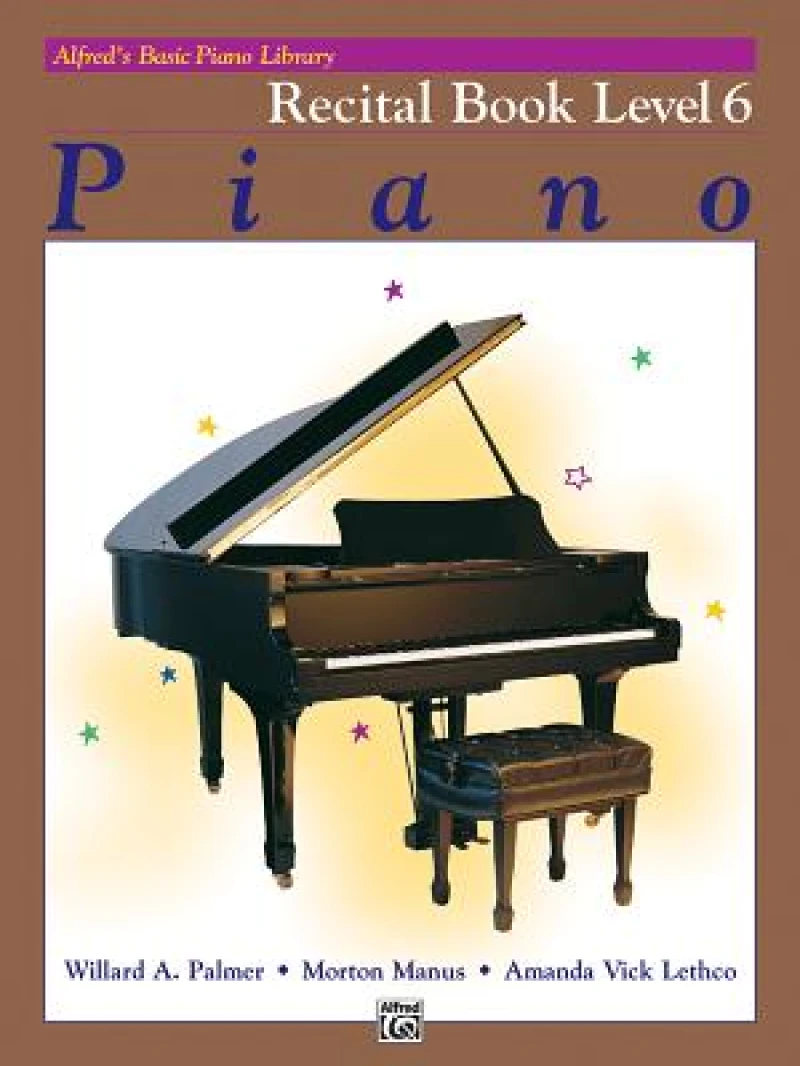 ALFREDS BASIC PIANO RECITAL BOOK LVL 6