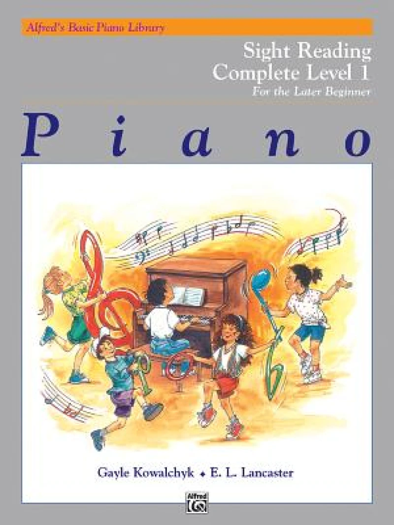 Alfred's Basic Piano Library Sight Reading Book 1