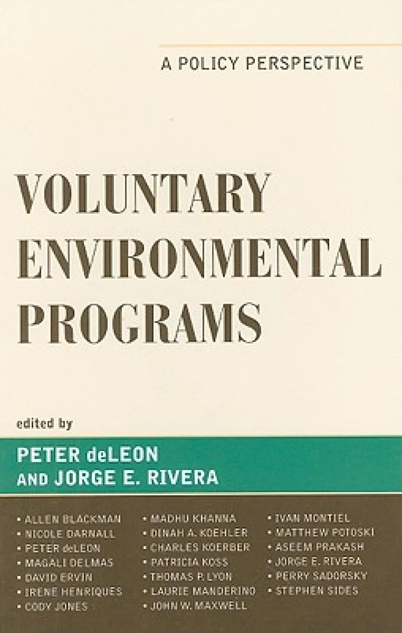 Voluntary Environmental Programs