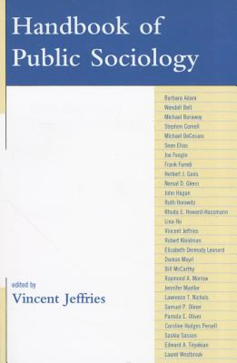 Handbook of Public Sociology