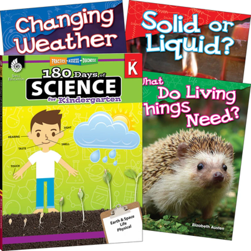 Learn-at-Home: Science Bundle Grade K: 4-Book Set
