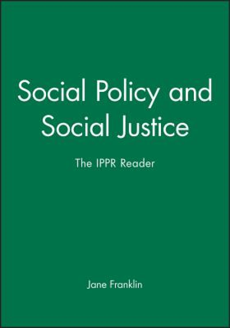 Social Policy and Social Justice
