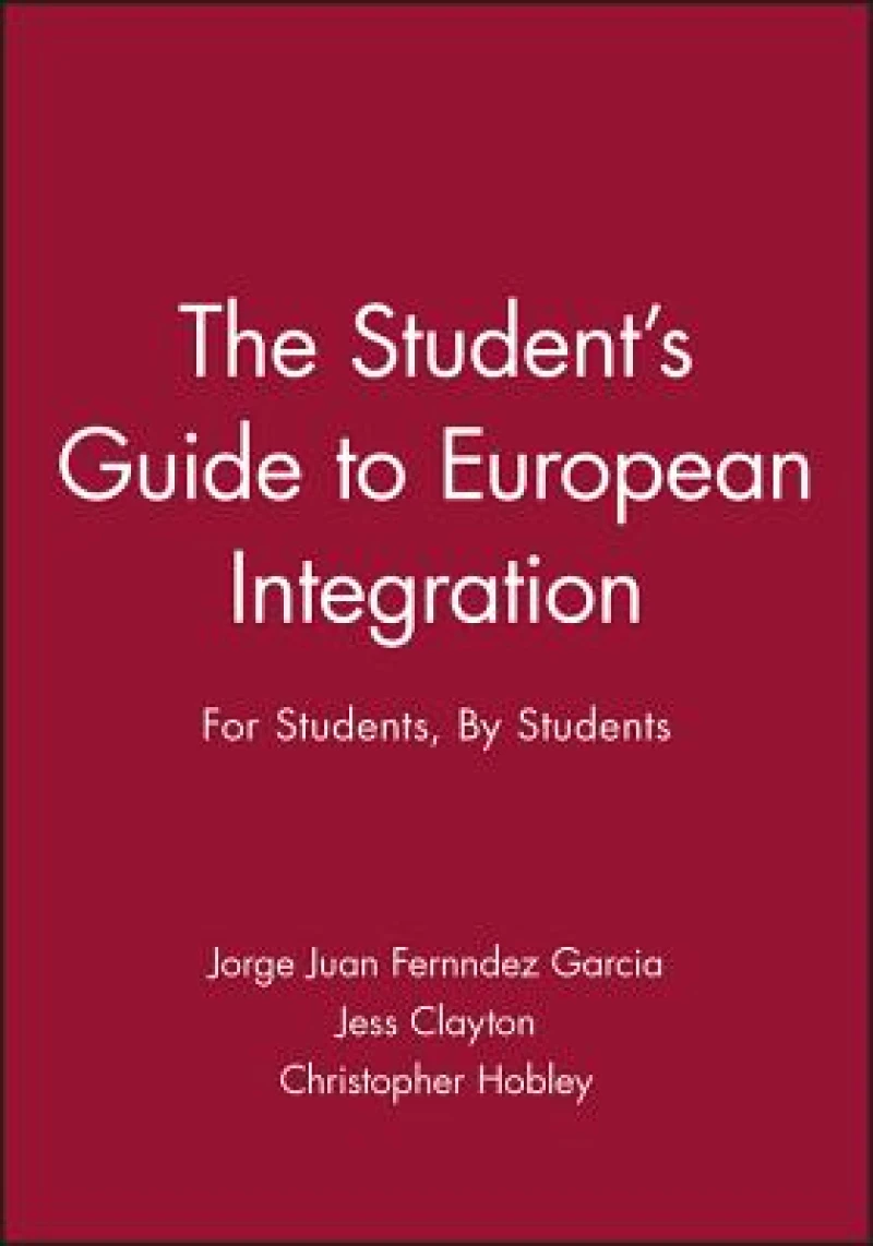 The Student's Guide to European Integration