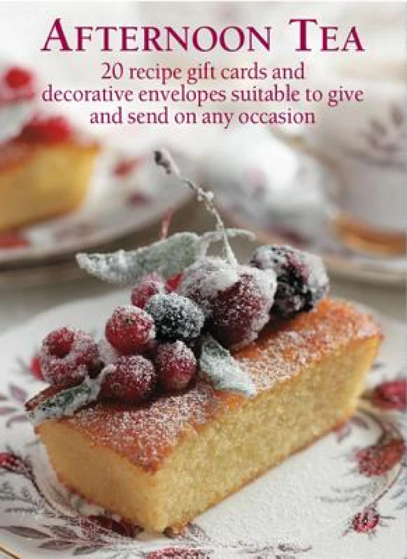 Card Box of 20 Notecards and Envelopes: Afternoon Tea