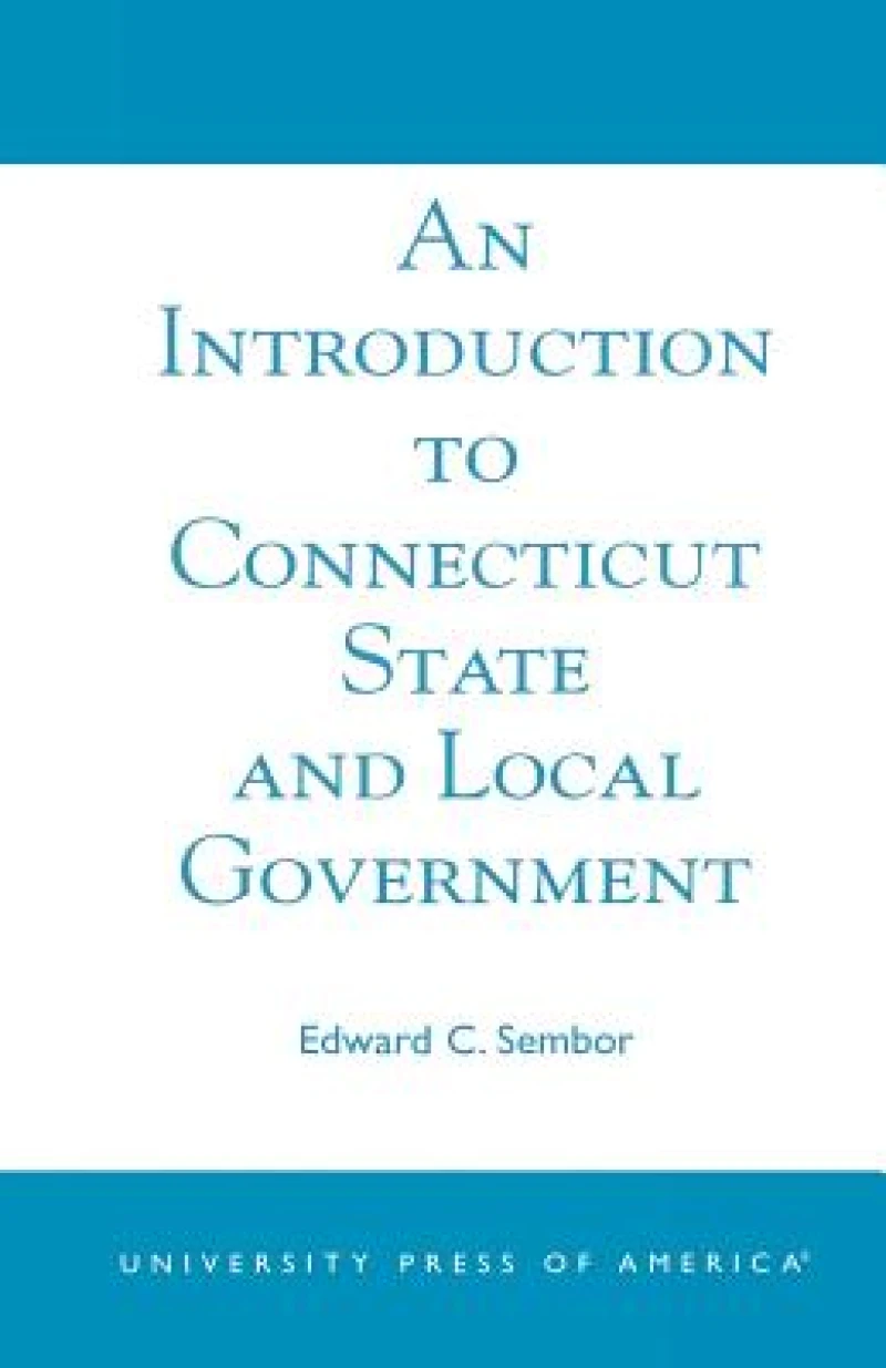 An Introduction to Connecticut State and Local Government