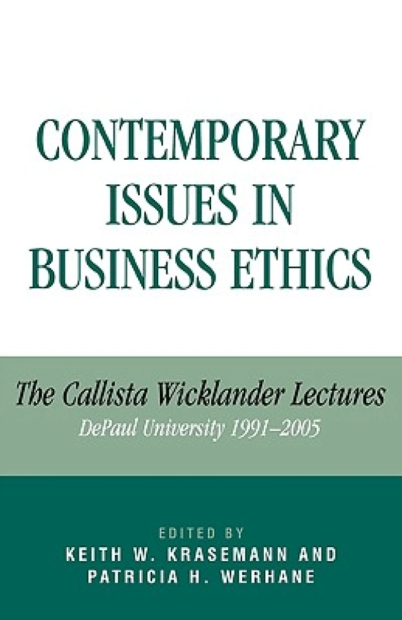 Contemporary Issues in Business Ethics