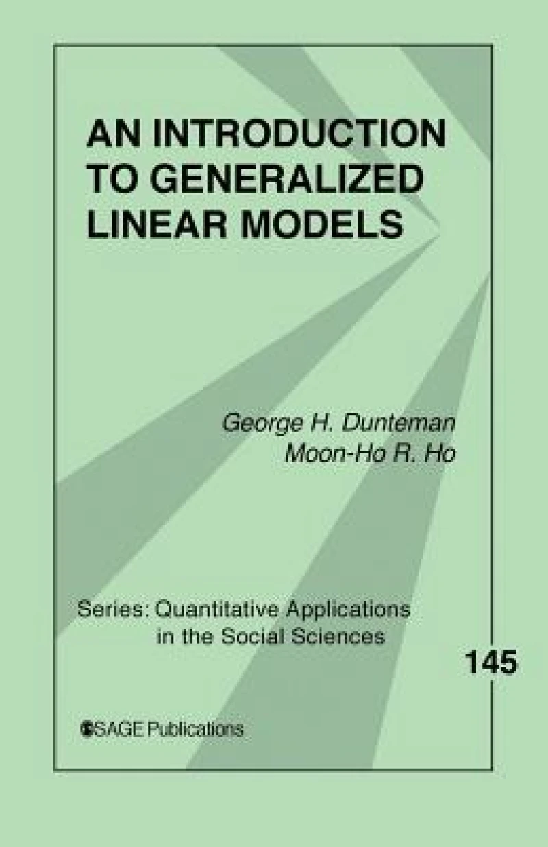 An Introduction to Generalized Linear Models
