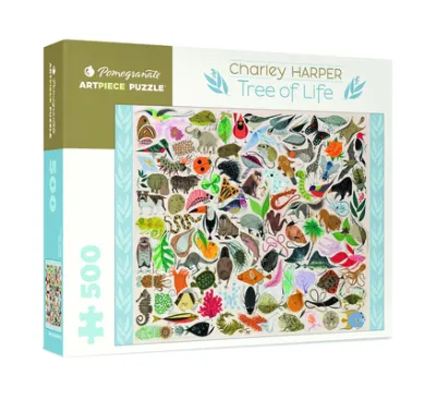 Charley Harper Tree of Life 500-Piece Jigsaw Puzzle