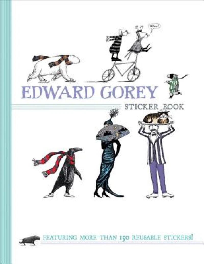 Edward Gorey Sticker Book