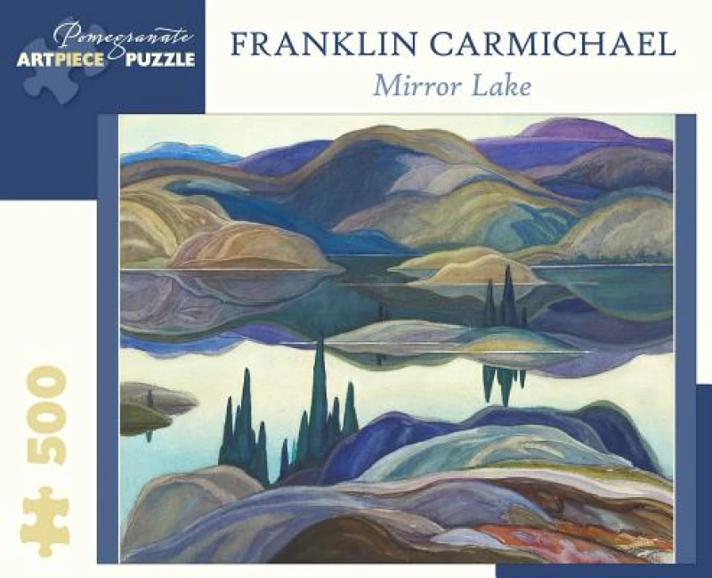 Franklin Carmichael Mirror Lake 500-Piece Jigsaw