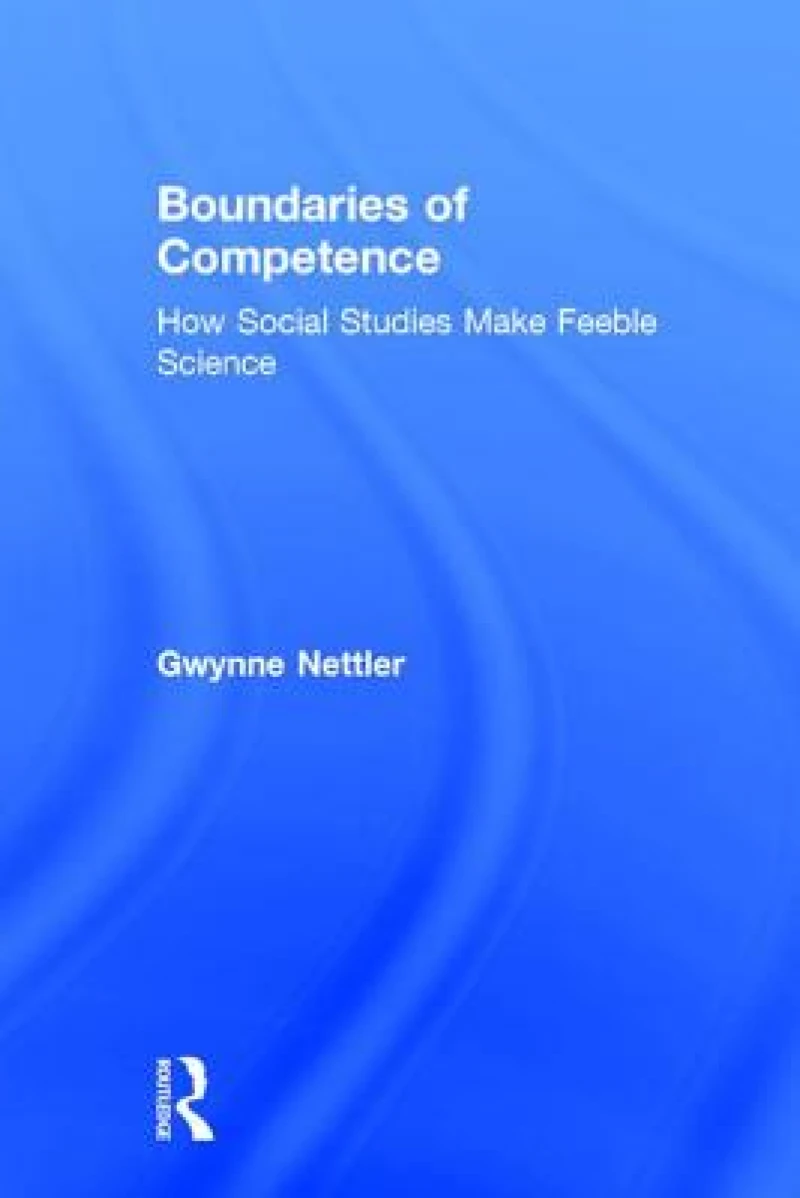 Boundaries of Competence