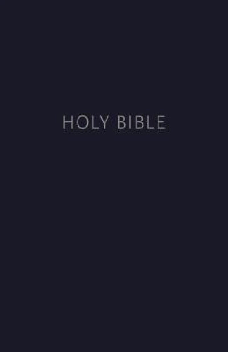 NKJV, Pew Bible, Hardcover, Blue, Red Letter, Comfort Print