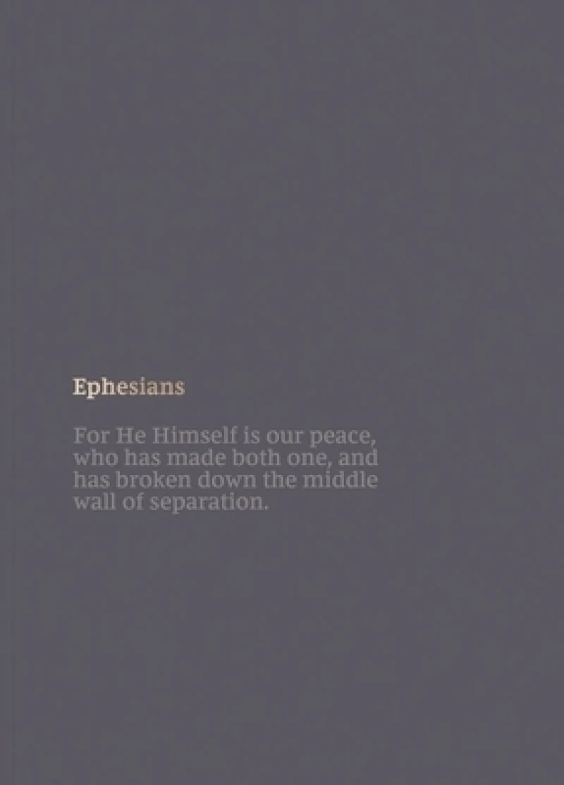 NKJV Bible Journal - Ephesians, Paperback, Comfort Print