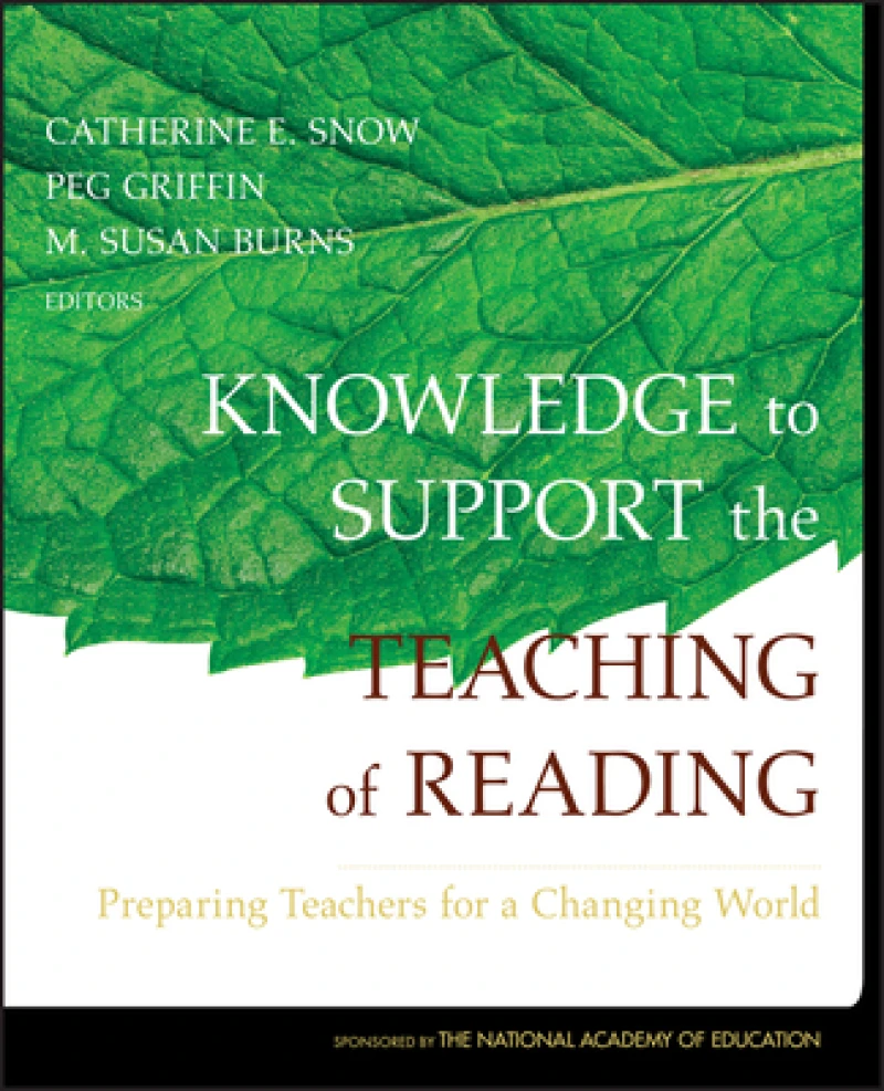 Knowledge to Support the Teaching of Reading