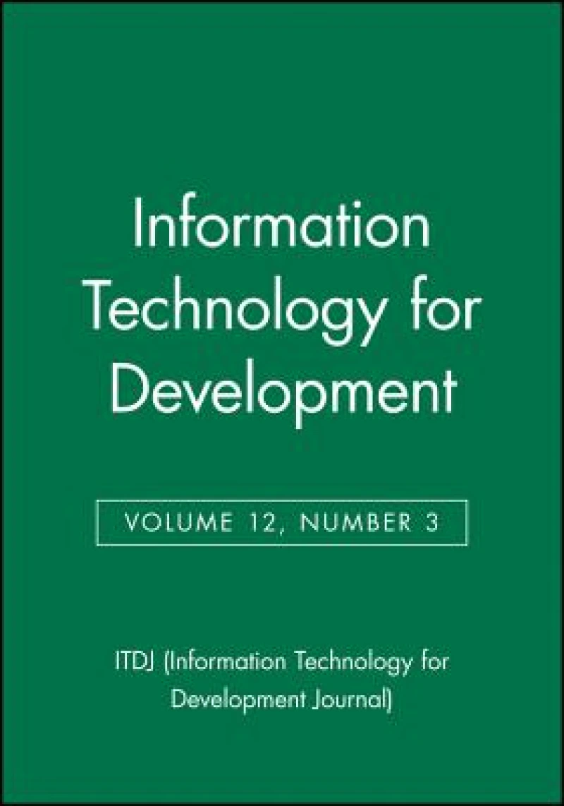 Information Technology for Development, Volume 12, Number 3
