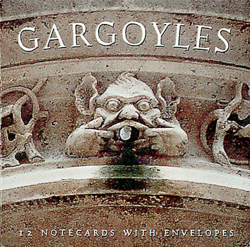 Gargoyles Square Notecard Wallet