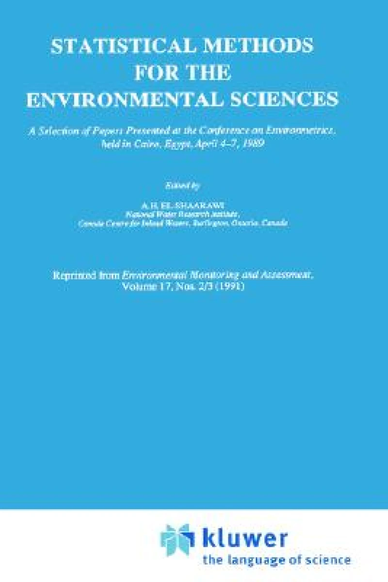 Statistical Methods for the Environmental Sciences