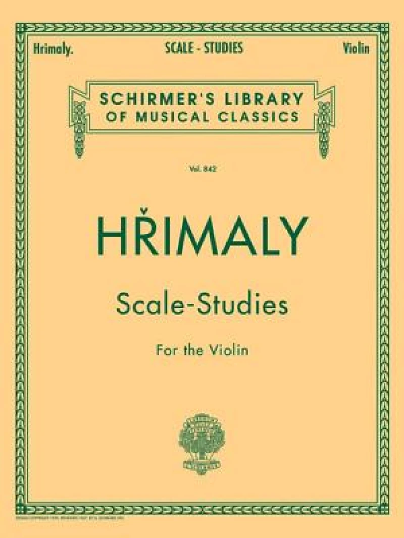 HRIMALY SCALE-STUDIES FOR THE VIOLIN