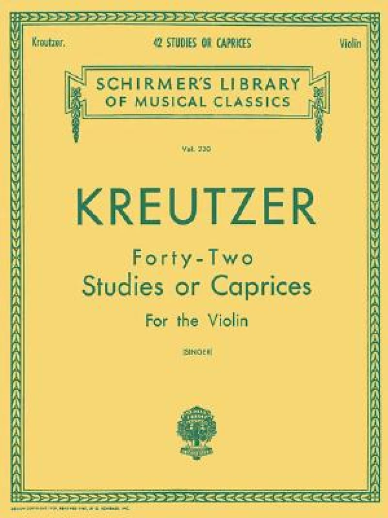 Kreutzer - 42 Studies or Caprices