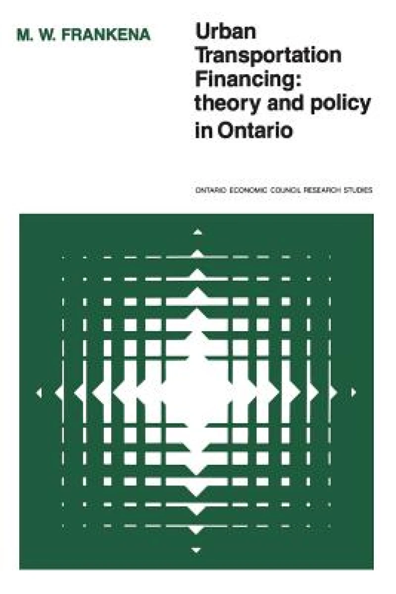 Urban Transportation Financing