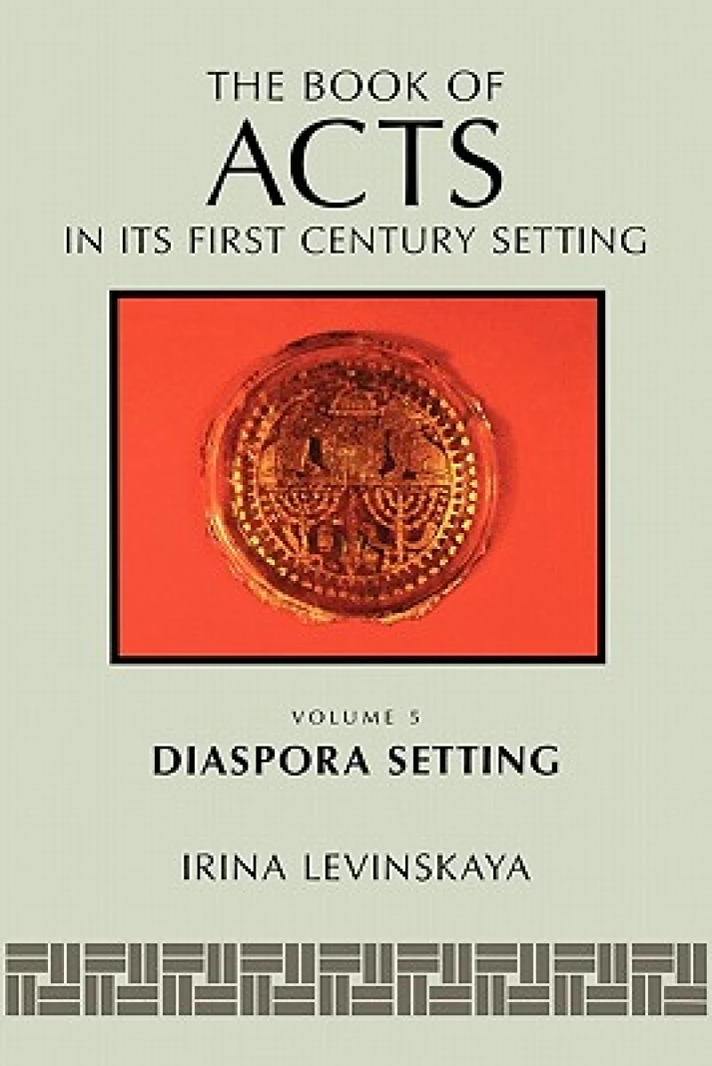 The Book of Acts in Its Diaspora Setting