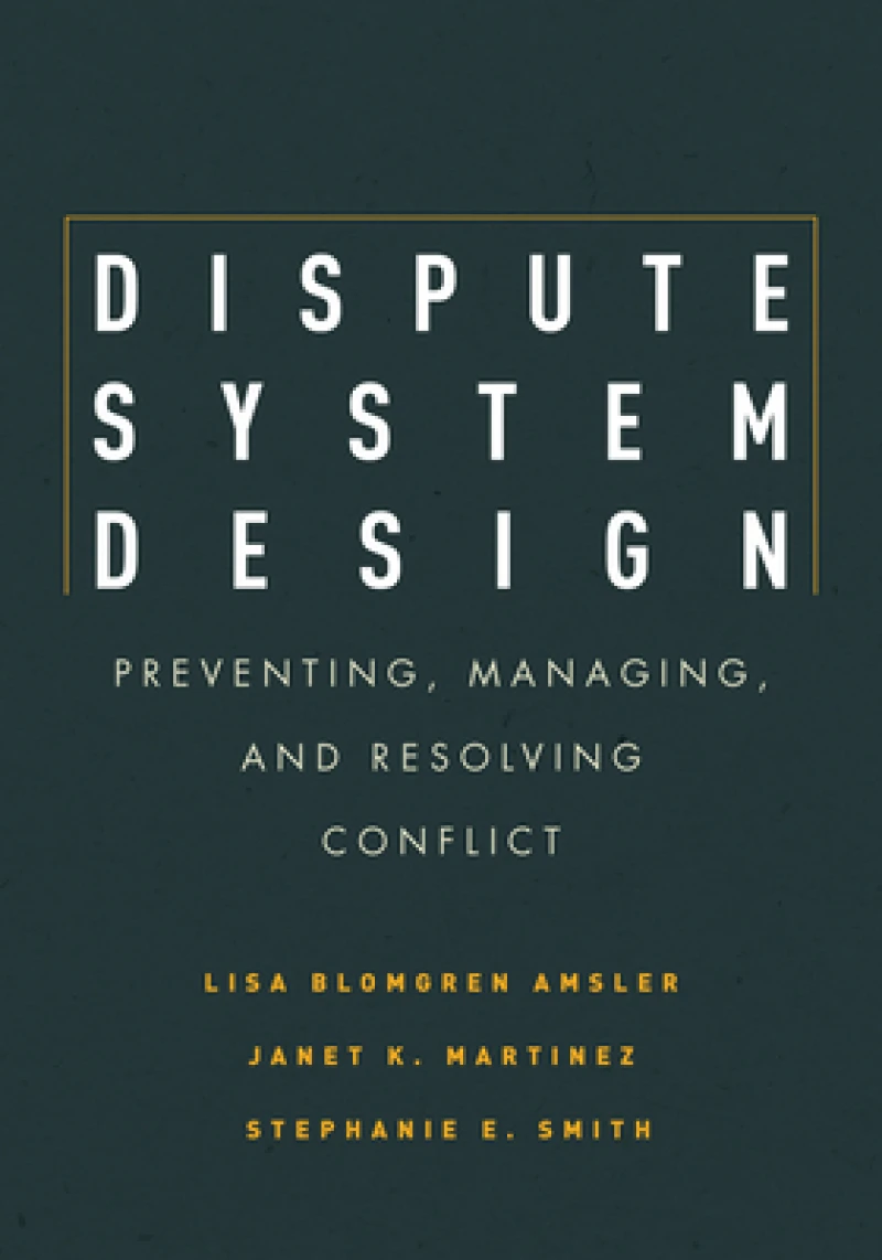Dispute System Design