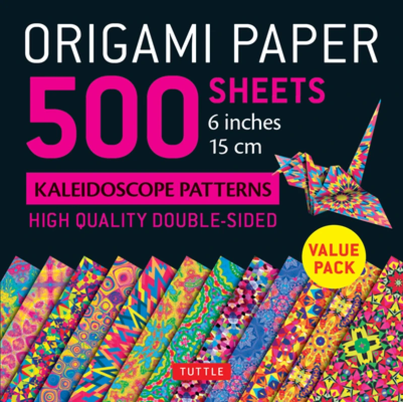 Origami Paper 500 sheets Kaleidoscope Patterns 6" (15 cm)