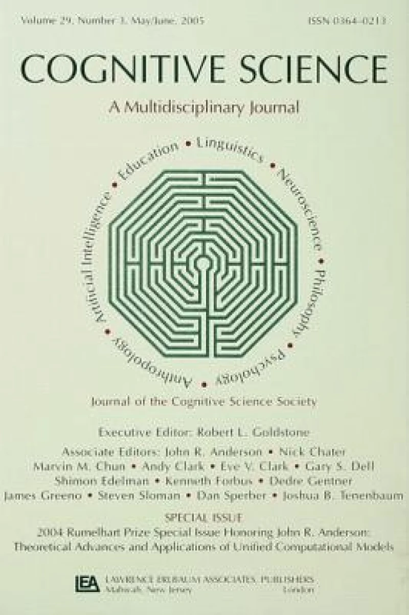 2004 Rumelhart Prize Special Issue Honoring John R. Anderson