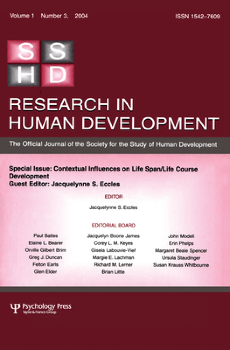 Contextual Influences on Life Span/life Course