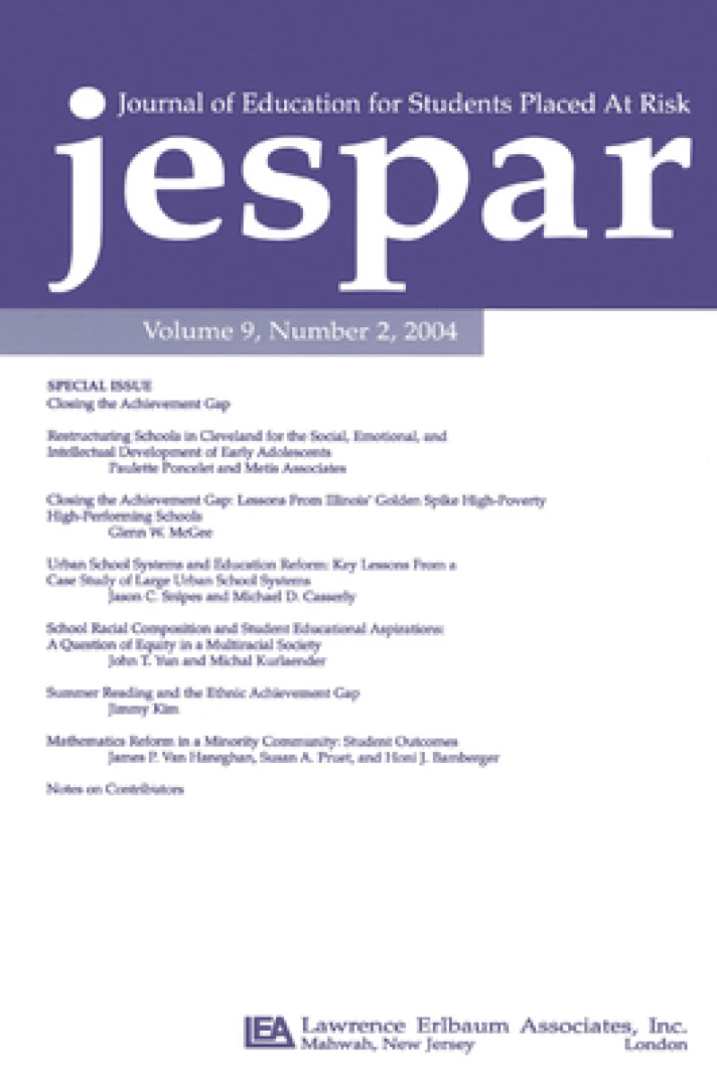 Closing the Achievement Gap