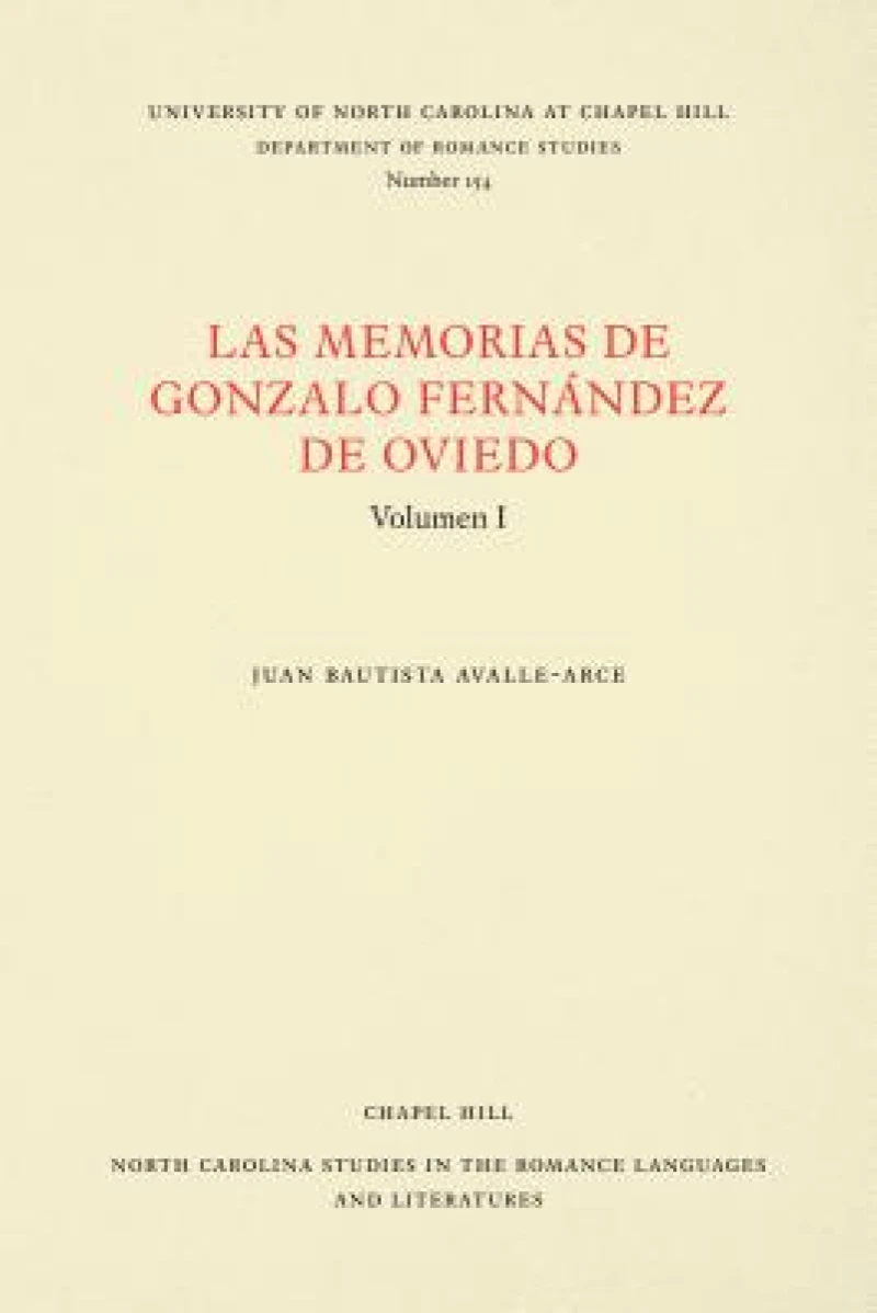 Las Memorias De Gonzalo Fernandez De Oviedo