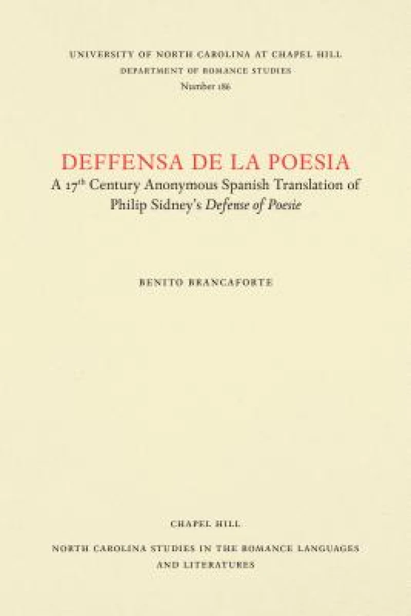 Deffensa De La Poesia