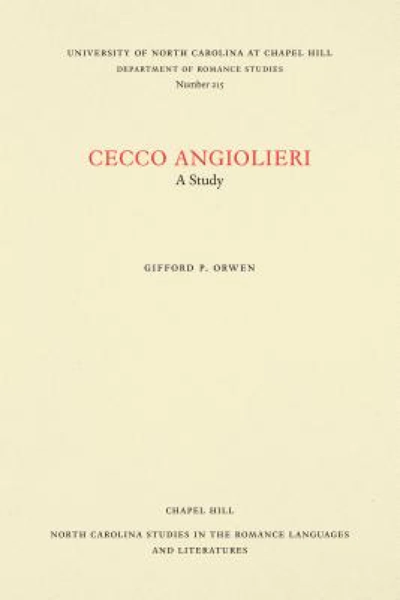 Cecco Angiolieri