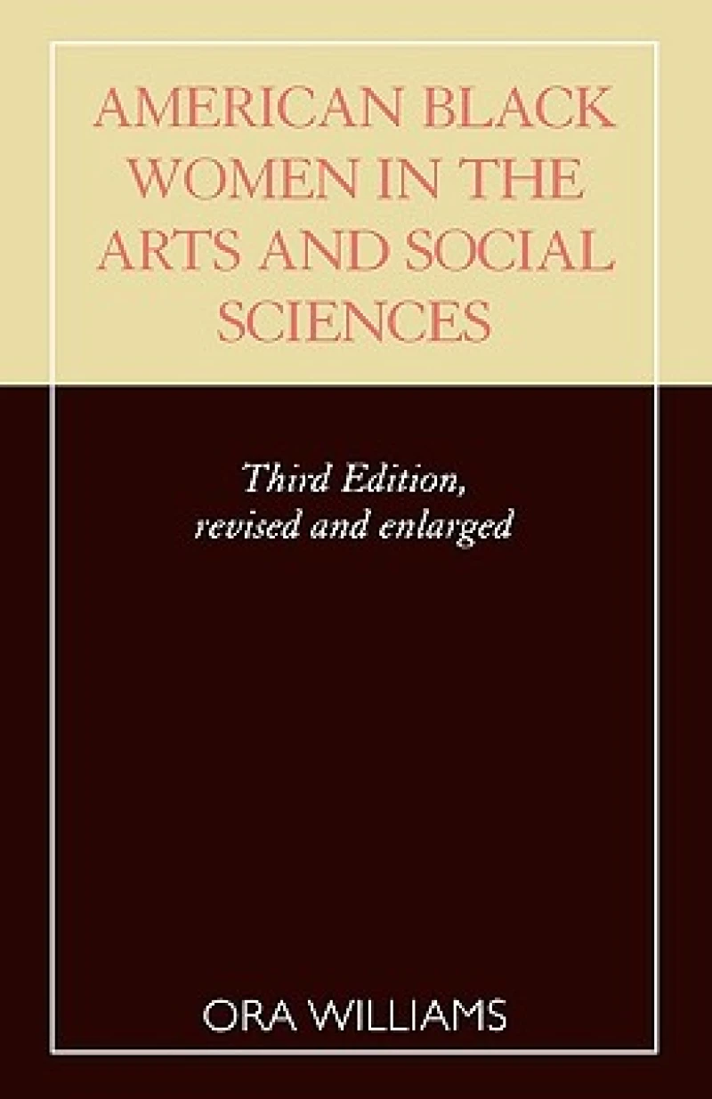 American Black Women in the Arts and Social Sciences