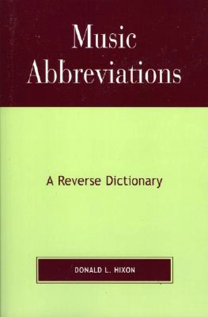 Music Abbreviations