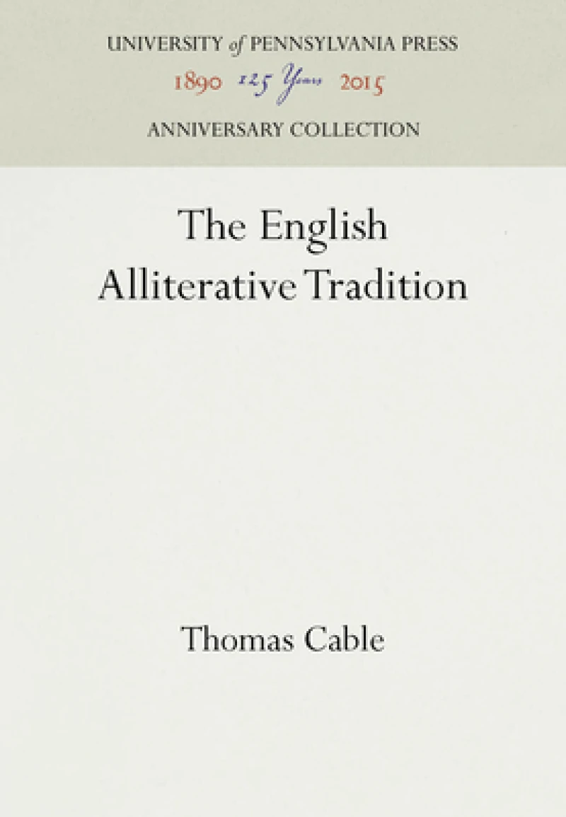 The English Alliterative Tradition