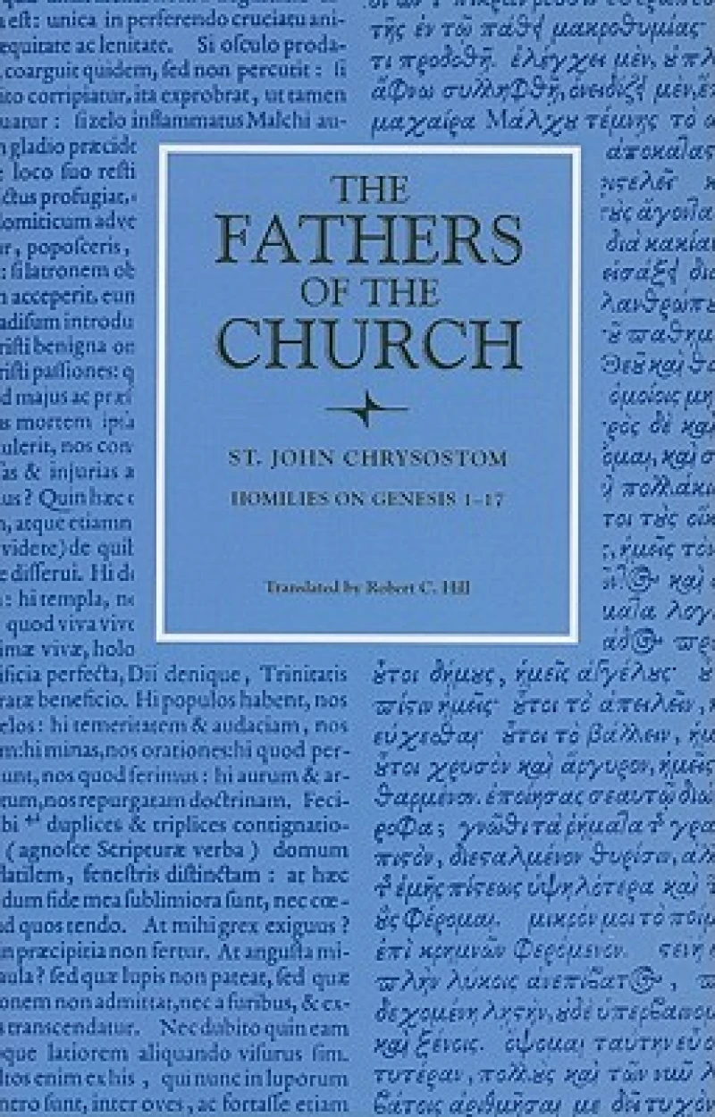 Homilies on Genesis 1-17, Volume 74