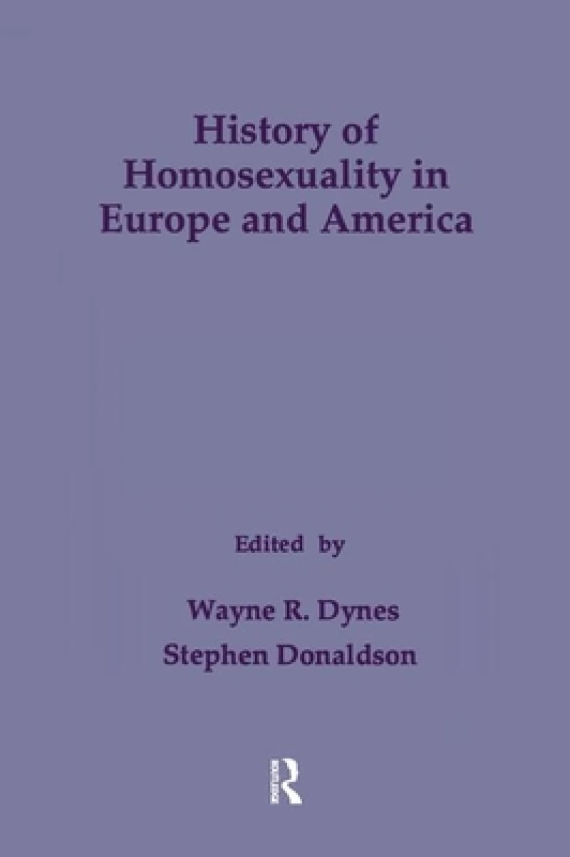 History of Homosexuality in Europe & America